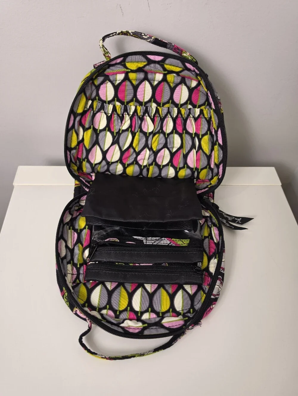 Vera Bradley Moon Blooms Travel Jewelry Organizer